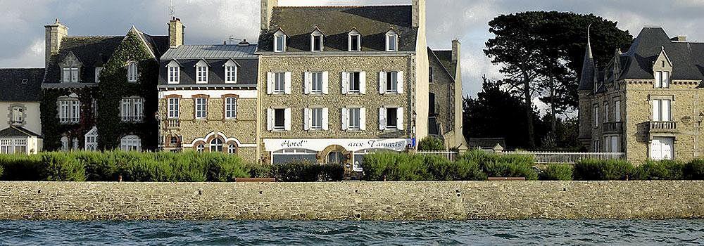 Hotel Aux Tamaris - Vue Mer Roscoff Εξωτερικό φωτογραφία
